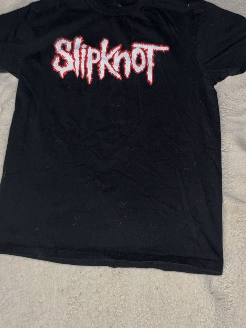 Slipknot Black Short Sleeve Graphic Tee